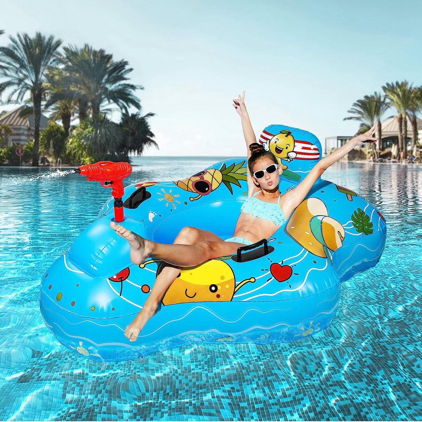 Alupssuc Summer Large Inflatable Pool Floats Kids,0.3mm Thickened PVC –  Alupssuclife